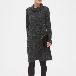 Banana Republic Cowl-Neck Fit&Flair Sweater Dress